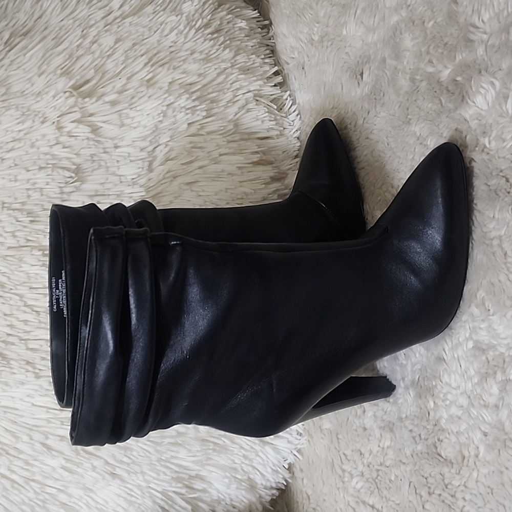 Steve Madden Black Ankle Boots - Picture 7 of 13